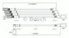 BOSCH 9 295 080 037 Ignition Cable Kit
